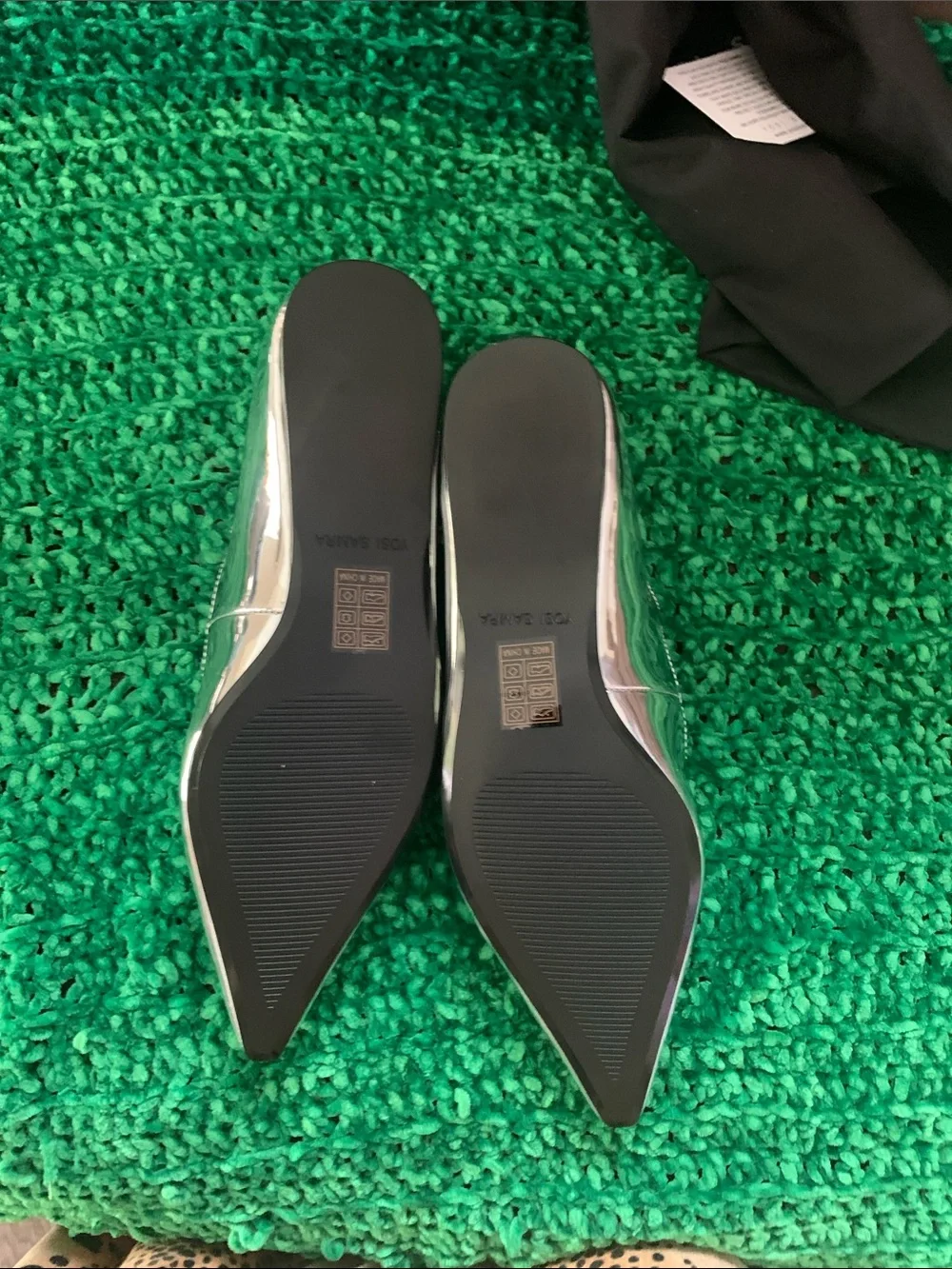 Yosi Samra metallic silver